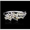 Image 2 : 14KT White Gold 13.56ct Diamond Bangle Bracelet
