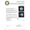 Image 3 : 14KT White Gold 6.45ct Aquamarine and Diamond Ring