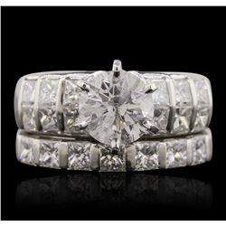 18KT White Gold 5.20ctw Diamond Ring