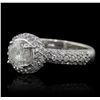 Image 2 : 14KT White Gold 2.58ctw Diamond Ring