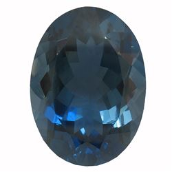 38.35ctw Oval Blue Topaz Parcel