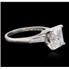 Image 2 : Platinum GIA Certified 3.35ctw Diamond Ring