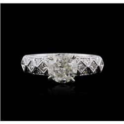 18KT White Gold 1.73ctw Diamond Ring