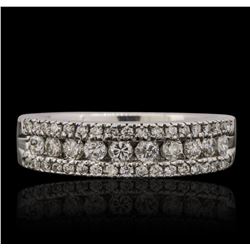 18KT White Gold 1.06ctw Diamond Ring