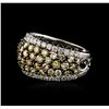 Image 2 : 18KT Two-Tone Gold 2.29ctw Diamond Ring