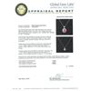 Image 4 : 14KT White Gold 4.14ct Coral and Diamond Pendant With Chain