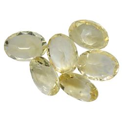 34.05ctw Oval Mixed Citrine Quartz Parcel