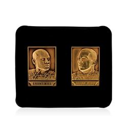 Grant Hill and Jason Kidd 3oz Bronze Mini Mint-Card Set