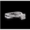 Image 2 : 0.50ctw Diamond Ring - 14KT White Gold