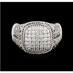 14KT White Gold 0.33ctw Diamond Ring