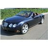 Image 1 : 2007 Dark Sapphire Bentley Continental GTC