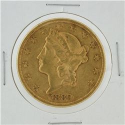 1880-S $20 Liberty Head Double Eagle Coin