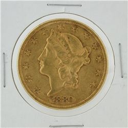 1880-S $20 Liberty Head Double Eagle Coin