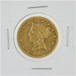 1905-S $10 Liberty Head Eagle Coin