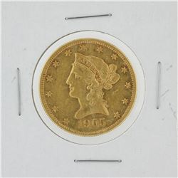 1905-S $10 Liberty Head Eagle Coin