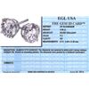 Image 4 : 14KT White Gold 5.05ctw Diamond Stud Earrings