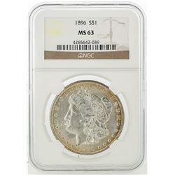 1896 NGC MS63 Morgan Silver Dollar