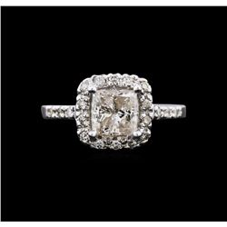 1.82ctw Diamond Ring - 14KT White Gold