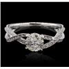 Image 1 : 14KT White Gold 1.50ctw Diamond  Ring