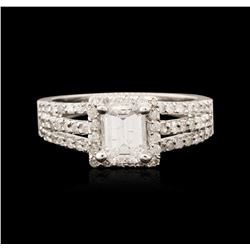 14KT White Gold 1.68ctw Diamond Ring