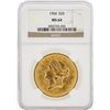 Image 1 : 1904 NGC MS64 $20 Liberty Head Double Eagle Coin