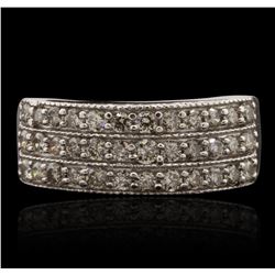 10KT White Gold 0.75ctw Diamond Ring