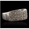 Image 2 : 10KT White Gold 0.75ctw Diamond Ring