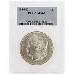 1904-O PCGS MS62 Morgan Silver Dollar