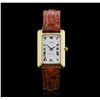 Image 1 : Tiffany & Co. 18KT Yellow Gold Vintage Wristwatch