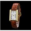 Image 2 : Tiffany & Co. 18KT Yellow Gold Vintage Wristwatch