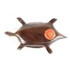 Image 4 : Haitian Carved Wood Lidded Turtle Box