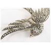 Image 2 : German Marcasite Sterling Bird Bird Pin