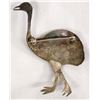Image 2 : Vintage Sterling Silver Turquoise Emu Bird Pin
