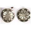 Image 2 : 6 Vintage Navajo Sterling Silver Buttons