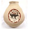Image 2 : Mata Ortiz Polychrome Rabbit Jar by J. Gonzalez