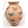 Image 2 : Mata Ortiz Sgraffito Butterfly Jar by Tonio Gaona