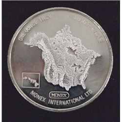 1982 Troy Ounce Silver Eagle Coin by Monex