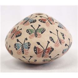 Mata Ortiz Miniature Butterfly Pot by Celia Lopez