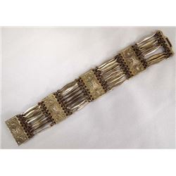 Hallmarked Taxco Sterling Silver Bracelet