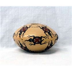 Mata Ortiz Miniature Frog Seed Jar by Carmen Veloz