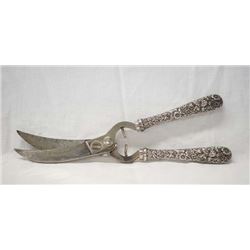 1924 Samuel Kirk & Son Sterling Poultry Shears