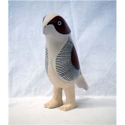 Mata Ortiz Dulces Melero Polychrome Pottery Hawk