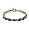 Image 1 : Estate Saphire & Diamond GP Link Bracelet