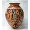 Image 1 : Large Mata Ortiz Polychrome Jar by Elfida Tena
