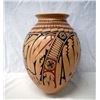 Image 3 : Large Mata Ortiz Polychrome Jar by Elfida Tena