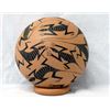 Image 3 : Mata Ortiz Lizard Seed Jar by Jose Villa with pottery ring