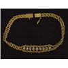 Image 3 : Estate 14Kt Gold and Diamond Bracelet