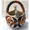 Image 2 : 1950 Acoma Bird Effigy Pottery Basket