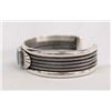 Image 2 : Navajo Sterling Turquoise Cuff Bracelet