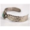 Image 2 : Navajo Sterling Silver Turquoise Bracelet